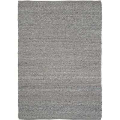 FAVORIT Woll-Handwebteppich - Rechteckig, 80x300cm, Grau - Teppich FAVORIT Woll-Handwebteppich - Rechteckig, 80x300cm, Grau - Teppich