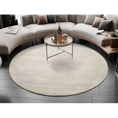 OCI ESEMPIO UNI MELANGE Wollrunde Teppich - Teppich OCI ESEMPIO UNI MELANGE Wollrunde Teppich - Teppich
