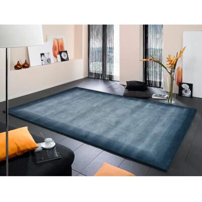 Vinciano Tami Wollteppich - Naturhandgeknüpft Blau 70cm - Teppich Vinciano Tami Wollteppich - Naturhandgeknüpft Blau 70cm - Teppich