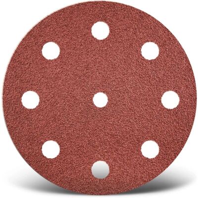 Disques abrasifs rouges MENZER G60 125 mm - Universels pour ponceuses orbitale - Publicité Disques abrasifs rouges MENZER G60 125 mm - Universels pour ponceuses orbitale - Publicité