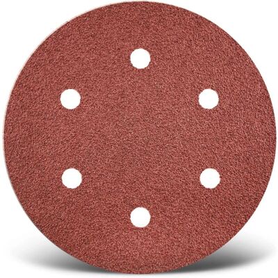 Dischi abrasivi MENZER Red - 150mm Velcro - G240 Dischi abrasivi MENZER Red - 150mm Velcro - G240