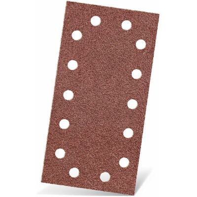 MENZER - Red Carte - 230 x 115 mm - 14 fori - Foglio abrasivo MENZER - Red Carte - 230 x 115 mm - 14 fori - Foglio abrasivo