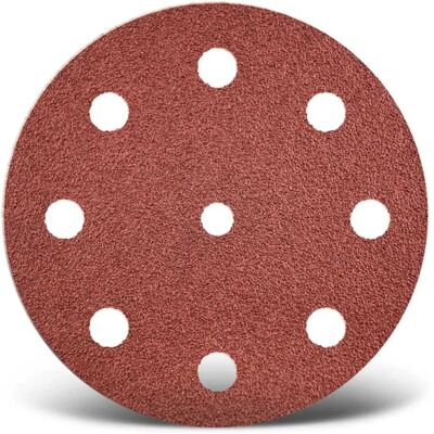 MENZER - Red - 125 mm - 9 Löcher - Schleifscheiben MENZER - Red - 125 mm - 9 Löcher - Schleifscheiben
