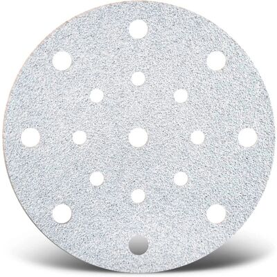 MENZER - White - 150 mm - 17 fori - Dischi abrasivi MENZER - White - 150 mm - 17 fori - Dischi abrasivi