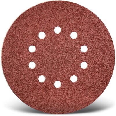 Disques abrasifs MENZER Red en corindon - 225mm Velcro pour murs - Publicité Disques abrasifs MENZER Red en corindon - 225mm Velcro pour murs - Publicité