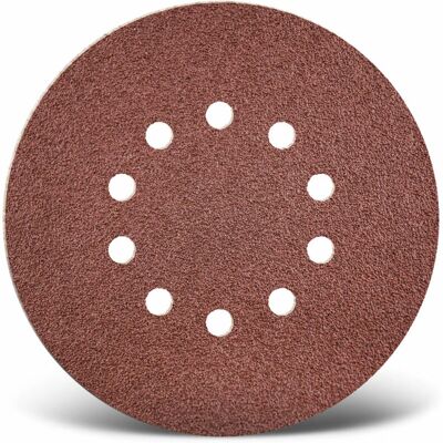 MENZER Dischi abrasivi rossi 225mm Velcro - Per pareti MENZER Dischi abrasivi rossi 225mm Velcro - Per pareti