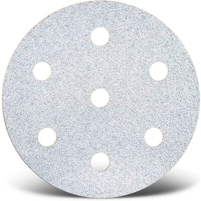 MENZER White - 90 mm, 7 fori, G60 - Dischi abrasivi MENZER White - 90 mm, 7 fori, G60 - Dischi abrasivi