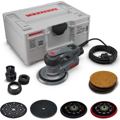 MENZER - ETS 150 5.0 - 350 W - 5 mm course - Orbital sander - Publicité MENZER - ETS 150 5.0 - 350 W - 5 mm course - Orbital sander - Publicité