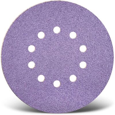 MENZER - Purple HD G40 - 225mm - 10 Löcher - Schleifscheiben MENZER - Purple HD G40 - 225mm - 10 Löcher - Schleifscheiben