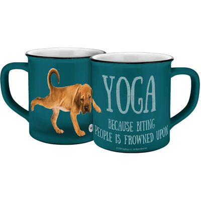 GEDA LABELS 13544 Tazza in ceramica - Verde, Bianco, Blu - 400ml GEDA LABELS 13544 Tazza in ceramica - Verde, Bianco, Blu - 400ml