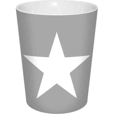 Tasse en porcelaine Geda Labels - Grande étoile - Forme V - 300ml Tasse en porcelaine Geda Labels - Grande étoile - Forme V - 300ml