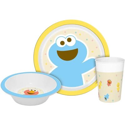 Sesame Street - Freunde - Kindergeschirr-Set - Unisexe - multicolor - Kindergeschirr-Set Sesame Street - Freunde - Kindergeschirr-Set - Unisexe - multicolor - Kindergeschirr-Set