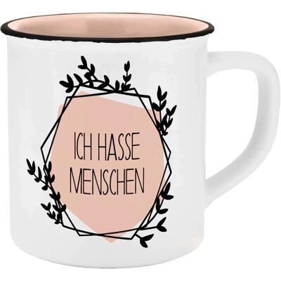 GEDA LABELS Infinite Tasse Weiß Pink Schwarz - Becher GEDA LABELS Infinite Tasse Weiß Pink Schwarz - Becher