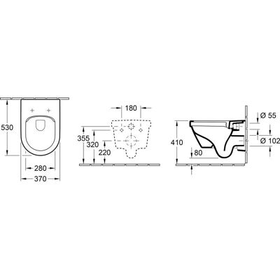 Villeroy & Boch Architectura Væghængt WC - Moderne væghængt toilet med DirectFlush Villeroy & Boch Architectura Væghængt WC - Moderne væghængt toilet med DirectFlush
