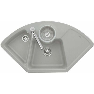 Villeroy & Boch Solo Eck - Eckspüle - 1075 x 600 mm Villeroy & Boch Solo Eck - Eckspüle - 1075 x 600 mm
