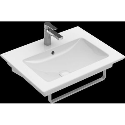 Villeroy & Boch Venticello Waschbecken Weiß Alpin 600x500 mm, Wandmontage Villeroy & Boch Venticello Waschbecken Weiß Alpin 600x500 mm, Wandmontage