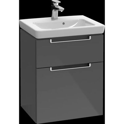 Villeroy & Boch XXL Weiß Badezimmer Unterschrank - SoftClosing, Vollauszug, Modernes Design Villeroy & Boch XXL Weiß Badezimmer Unterschrank - SoftClosing, Vollauszug, Modernes Design