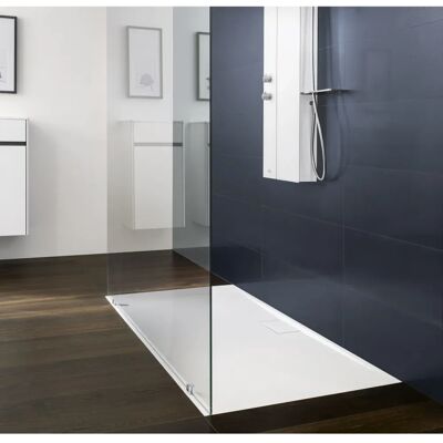 Villeroy & Boch - Plato de ducha 100 x 70 x 4,8 cm Architectura Metalrim Blanco Villeroy & Boch - Plato de ducha 100 x 70 x 4,8 cm Architectura Metalrim Blanco