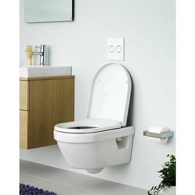 Gustavsberg Hygienic Flush WC - Wandmontage, Weiß, Modell 5G84 Gustavsberg Hygienic Flush WC - Wandmontage, Weiß, Modell 5G84