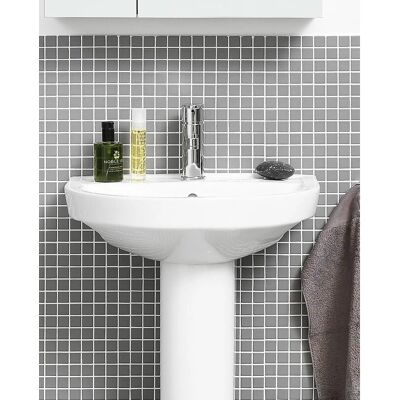 Gustavsberg Nordic3 410055 - 55 cm - White - Badeværelseshåndvask Gustavsberg Nordic3 410055 - 55 cm - White - Badeværelseshåndvask
