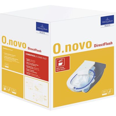 Villeroy & Boch O.novo vægtoilet - Vægmontering Villeroy & Boch O.novo vægtoilet - Vægmontering