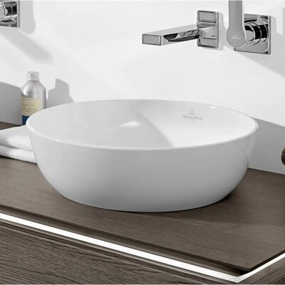 Chiuvetă rotundă Artis de Villeroy & Boch - CeramicPlus, 430x430 mm Chiuvetă rotundă Artis de Villeroy & Boch - CeramicPlus, 430x430 mm