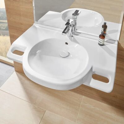 Lavoar suspendat Villeroy & Boch O.novo Vita - Fără bariere, CeramicPlus, AntiBac Lavoar suspendat Villeroy & Boch O.novo Vita - Fără bariere, CeramicPlus, AntiBac