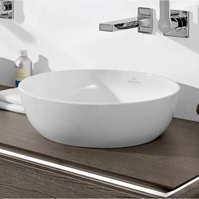 Villeroy & Boch Artis Okrągła Biała Alpin Umywalka Villeroy & Boch Artis Okrągła Biała Alpin Umywalka