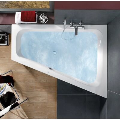 Villeroy & Boch Baignoire en acrylique durable - 2 places - Blanc alpin - UBA175LFS9REV - Publicité Villeroy & Boch Baignoire en acrylique durable - 2 places - Blanc alpin - UBA175LFS9REV - Publicité