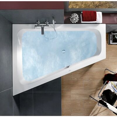 Villeroy & Boch Loop & Friends Baignoire à remous - Rectangle, Gauche, Confort - Publicité Villeroy & Boch Loop & Friends Baignoire à remous - Rectangle, Gauche, Confort - Publicité