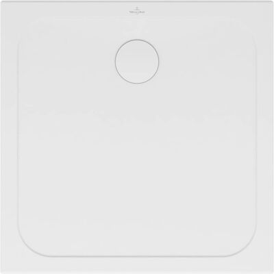 Villeroy & Boch Tava de duş pătrată din ceramică - Fără bariere, 1000x1000mm Villeroy & Boch Tava de duş pătrată din ceramică - Fără bariere, 1000x1000mm