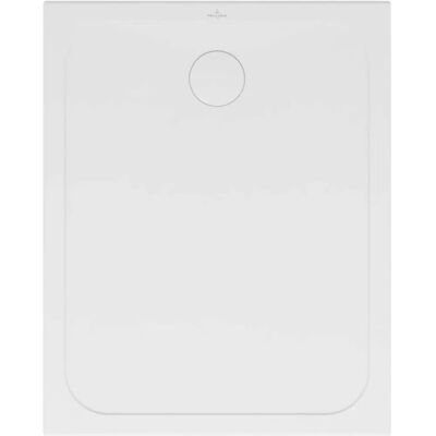 Villeroy & Boch Keramik Rechteck Duschwanne - Antirutsch, Weiß, 1000x800x35mm Villeroy & Boch Keramik Rechteck Duschwanne - Antirutsch, Weiß, 1000x800x35mm