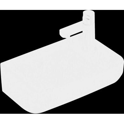 Lavoar de mână Villeroy & Boch Architectura - 360x260mm, Pătrat, Orificiu pe dreapta, Alb Lavoar de mână Villeroy & Boch Architectura - 360x260mm, Pătrat, Orificiu pe dreapta, Alb