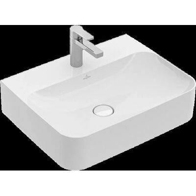 Vas de toaletă Finion albă de Villeroy & Boch - Rectangular, Montată pe perete, 600x470mm Vas de toaletă Finion albă de Villeroy & Boch - Rectangular, Montată pe perete, 600x470mm