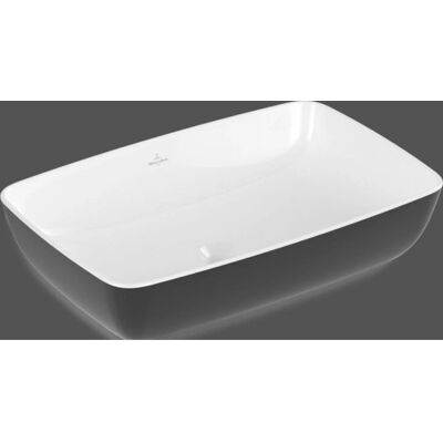 Villeroy & Boch Artis Waschbecken - 58x38cm, Schwarz, Geometrisch, Modern Villeroy & Boch Artis Waschbecken - 58x38cm, Schwarz, Geometrisch, Modern