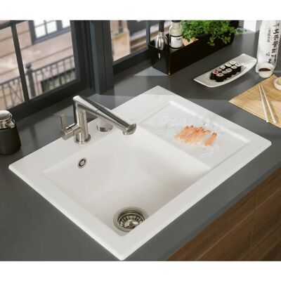 Chiuvetă compactă Subway 45 de Villeroy & Boch - Albă Chiuvetă compactă Subway 45 de Villeroy & Boch - Albă