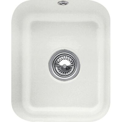 Villeroy & Boch - Fregadero de un seno 45, vapor CeramicPlus, Con desagüe automático - Gris Villeroy & Boch - Fregadero de un seno 45, vapor CeramicPlus, Con desagüe automático - Gris