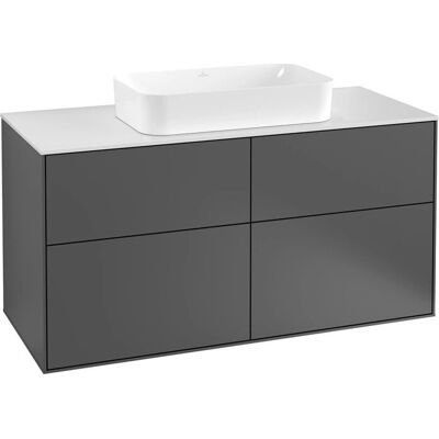 Villeroy & Boch Finion Mobile da bagno - Nero opaco - 1200mm Villeroy & Boch Finion Mobile da bagno - Nero opaco - 1200mm