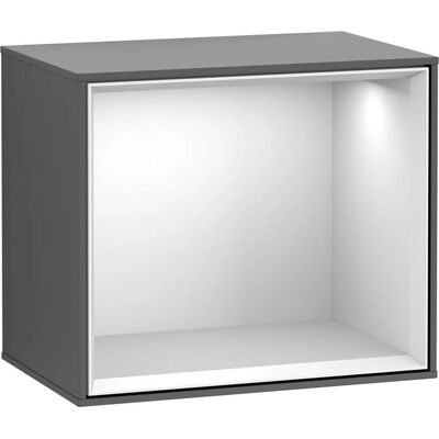 Villeroy & Boch Finion Badregal - Wandmontage, LED, Weiß / Pfingstrose Villeroy & Boch Finion Badregal - Wandmontage, LED, Weiß / Pfingstrose
