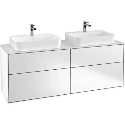 Villeroy & Boch Mobile Bagno Bianco - Per 2 Lavabi Villeroy & Boch Mobile Bagno Bianco - Per 2 Lavabi