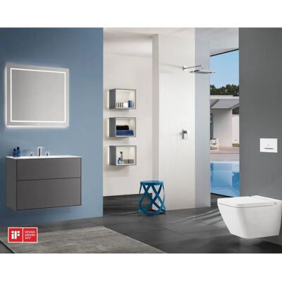 Espejo Finion de Villeroy & Boch - LED, Rectangular, 800 x 750 mm Espejo Finion de Villeroy & Boch - LED, Rectangular, 800 x 750 mm