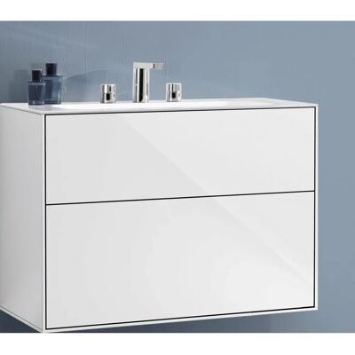 Villeroy & Boch Finion Waschtischunterschrank - Glossy White Lacquer - 2 Auszüge Villeroy & Boch Finion Waschtischunterschrank - Glossy White Lacquer - 2 Auszüge