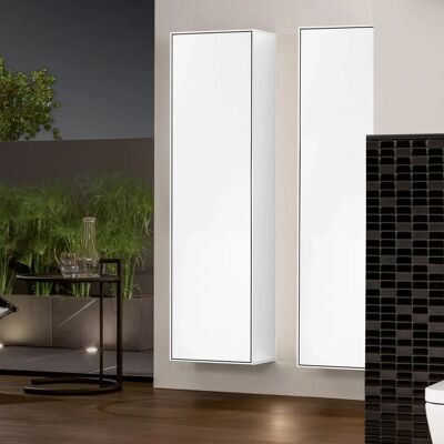 Armadio Alto Finion di Villeroy & Boch - Laccato Nero Opaco - 418x1516x270mm Armadio Alto Finion di Villeroy & Boch - Laccato Nero Opaco - 418x1516x270mm