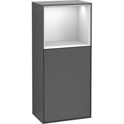 Villeroy & Boch Finion - Seitenschrank mit Beleuchtung - 418x936x270mm Villeroy & Boch Finion - Seitenschrank mit Beleuchtung - 418x936x270mm