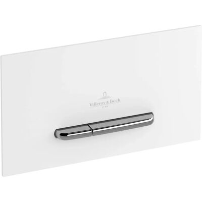 Villeroy & Boch Villeroy & Boch Placă de activare WC - Alb / Crom - 92216168 Villeroy & Boch Villeroy & Boch Placă de activare WC - Alb / Crom - 92216168