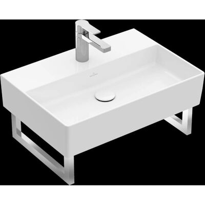 Villeroy & Boch TitanCeram Wandwaschbecken 60x42cm - Weiß Alpin Villeroy & Boch TitanCeram Wandwaschbecken 60x42cm - Weiß Alpin
