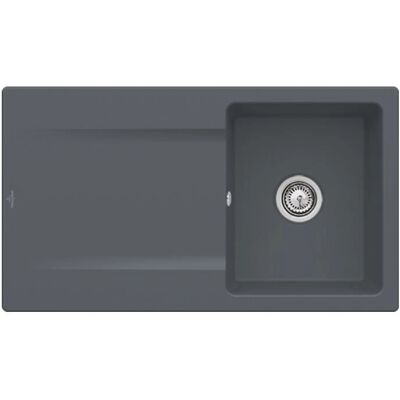 Villeroy & Boch Siluet 50 Graphit Einbauspüle - Reversibel, 14 Farben Villeroy & Boch Siluet 50 Graphit Einbauspüle - Reversibel, 14 Farben