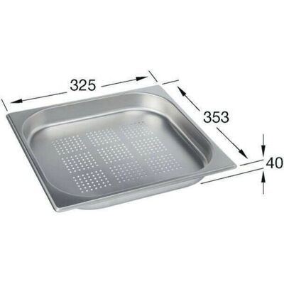 Villeroy & Boch - Professionelle Küchen Kollektion Edelstahl-Dampftablett Villeroy & Boch - Professionelle Küchen Kollektion Edelstahl-Dampftablett
