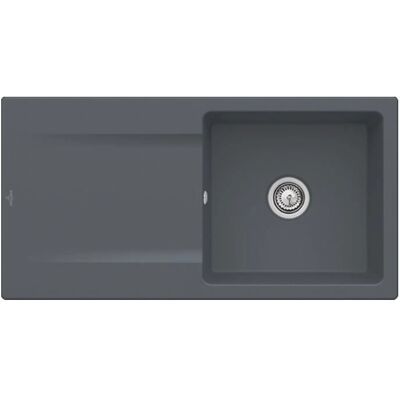Villeroy & Boch Siluet 60 Graphit Keramikspüle - Küchenarmatur Villeroy & Boch Siluet 60 Graphit Keramikspüle - Küchenarmatur