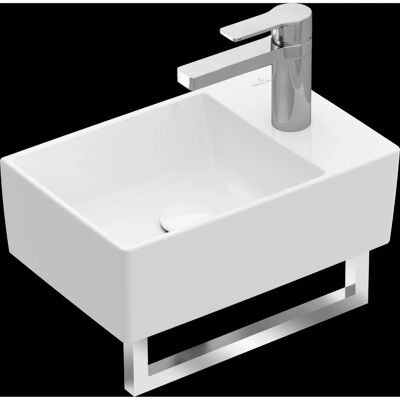 Villeroy & Boch Memento 2.0 Handwaschbecken - Wandmontage, 400 x 260 mm, Stone White Villeroy & Boch Memento 2.0 Handwaschbecken - Wandmontage, 400 x 260 mm, Stone White